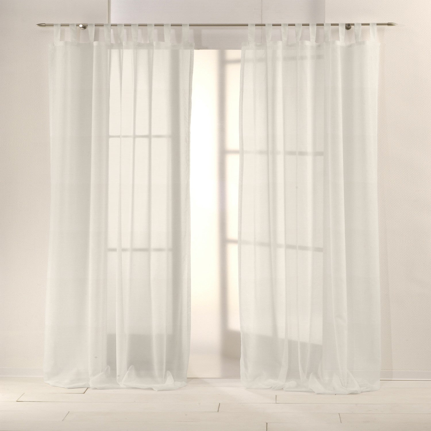 Tela Visillo Poliester Liso Crudo - Ribes y Casals