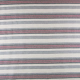 Tela Visillo Rústico Rayas Multicolor - Ribes y Casals