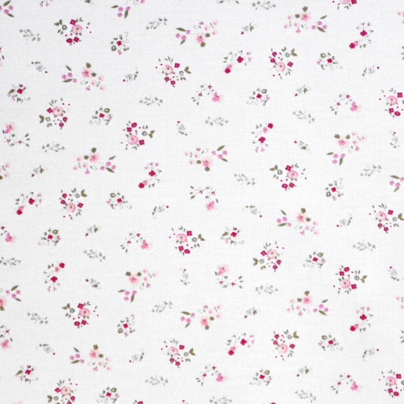 Tela Viyela Flor Rosa - Ribes y Casals