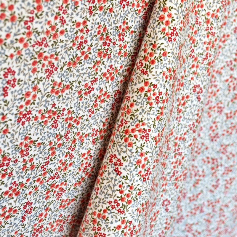Tela Viyela Liberty Coral - Ribes y Casals