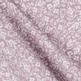 Tela Viyela Mosaico Floral Lila - Ribes y Casals