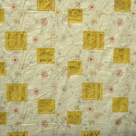 Tela Voile Algodón Blonda Amarilla - Ribes y Casals