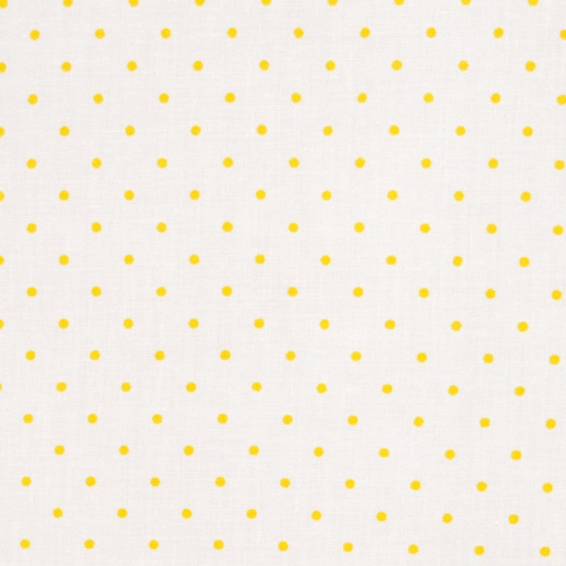 Tela Voile Algodón Lunar Amarillo - Ribes y Casals