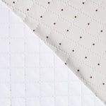 Tela Acolchada Plastificada Lunar Marrón - Ribes y Casals