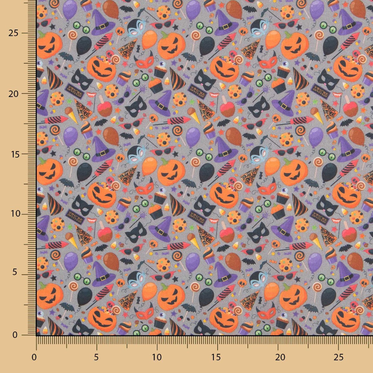 Algodón Caramelos Halloween - Ribes y Casals