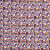 Algodón Halloween Lila - Ribes y Casals