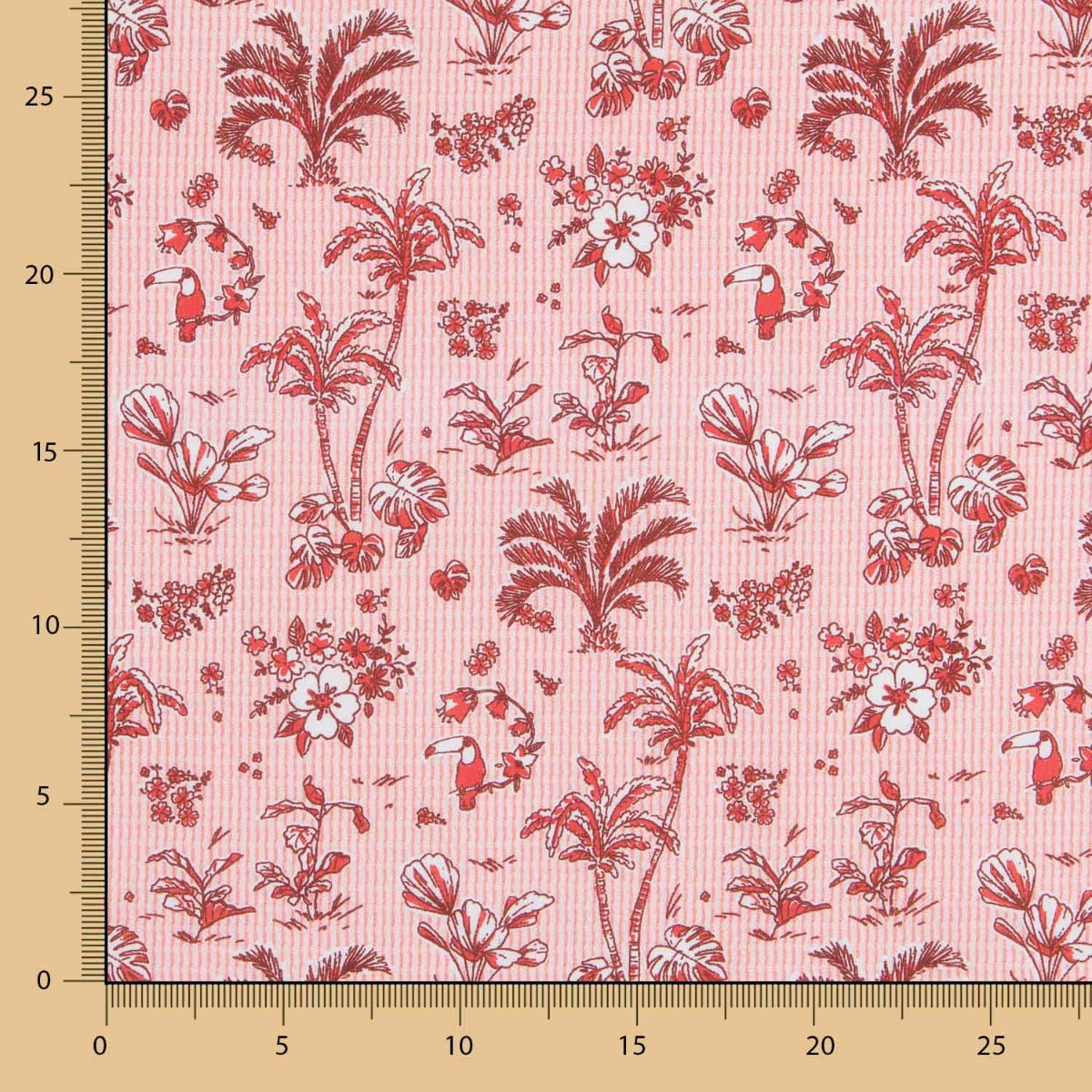 Algodón Popelín Vichy Tropical - Ribes y Casals