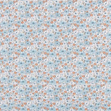 Algodón Romántico Azul - Ribes y Casals