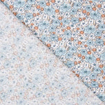 Algodón Romántico Azul - Ribes y Casals