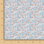 Algodón Romántico Azul - Ribes y Casals