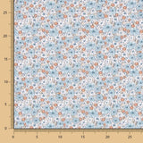 Algodón Romántico Azul - Ribes y Casals