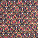 Algodón Abanico Granate - Ribes y Casals