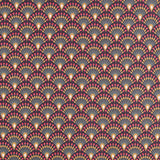 Algodón Abanico Granate - Ribes y Casals