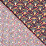 Algodón Abanico Granate - Ribes y Casals