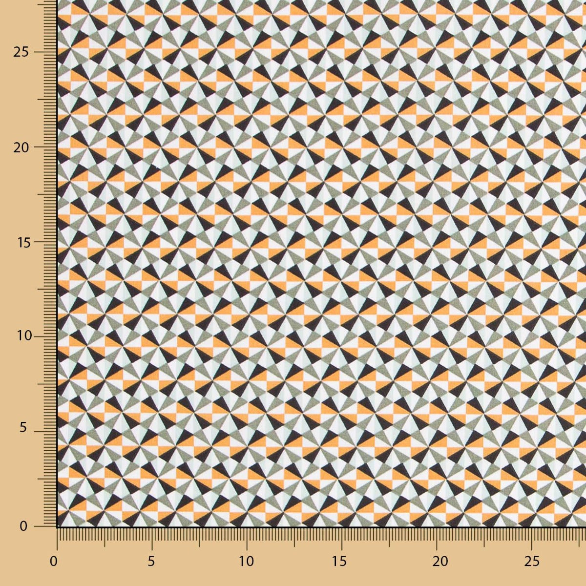 Algodón Prisma Verde Agua - Ribes y Casals