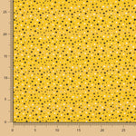 Algodón Multiestrellas Fondo Ocre - Ribes y Casals