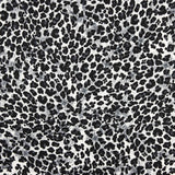 Georgette Leopardo Gris - Ribes y Casals