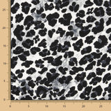 Georgette Leopardo Gris - Ribes y Casals