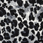 Georgette Leopardo Gris - Ribes y Casals