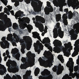 Georgette Leopardo Gris - Ribes y Casals