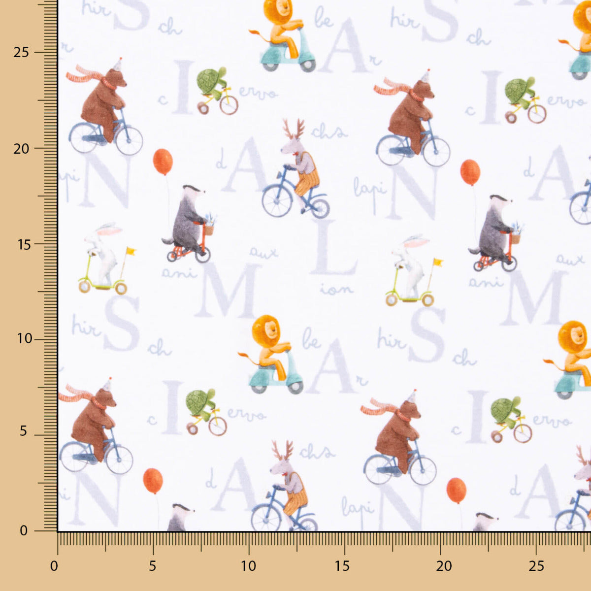 Punto Algodón Infantil Abecedario - Ribes y Casals