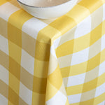 Mantel Resinado Cuadro Maxi Amarillo - Ribes y Casals