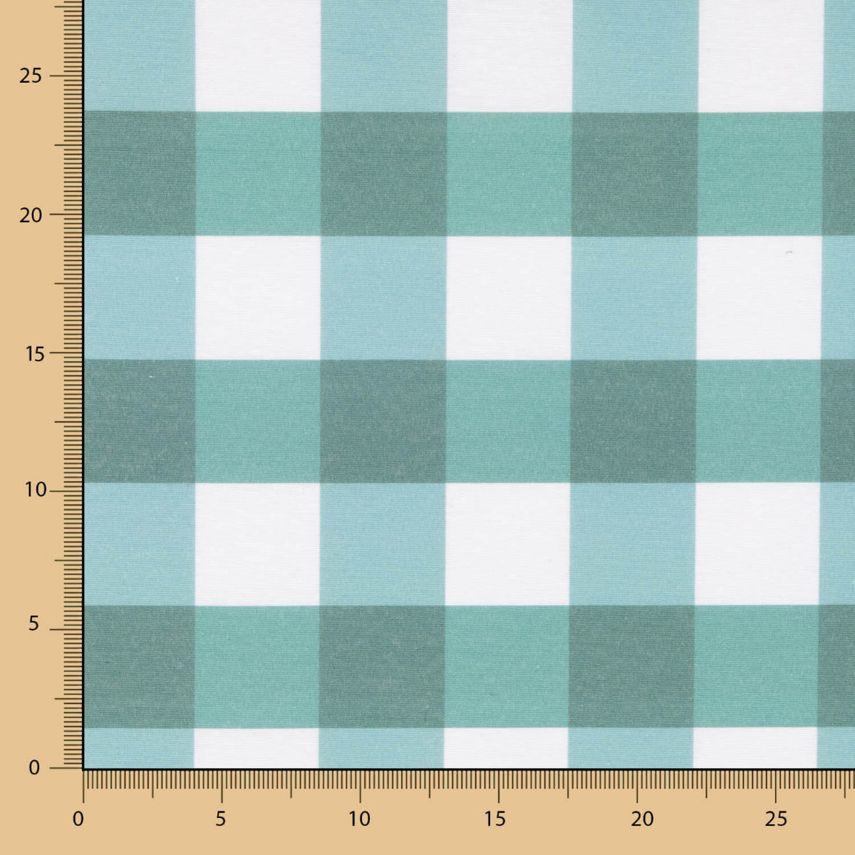 Mantel Resinado Cuadro Maxi Verde - Ribes y Casals