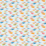 Popelín Barquitas Azul - Ribes y Casals