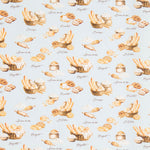 Popelín Baguette Azul - Ribes y Casals