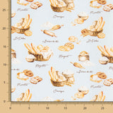 Popelín Baguette Azul - Ribes y Casals