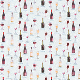 Popelín Vinos Azul - Ribes y Casals