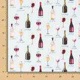 Popelín Vinos Azul - Ribes y Casals