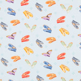 Popelín Alpargatas Azul - Ribes y Casals