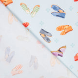 Popelín Alpargatas Azul - Ribes y Casals