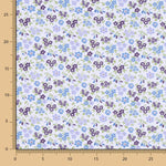 Popelín Algodón Flor Escarlata - Ribes y Casals