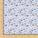 Popelín Algodón Flor Escarlata - Ribes y Casals