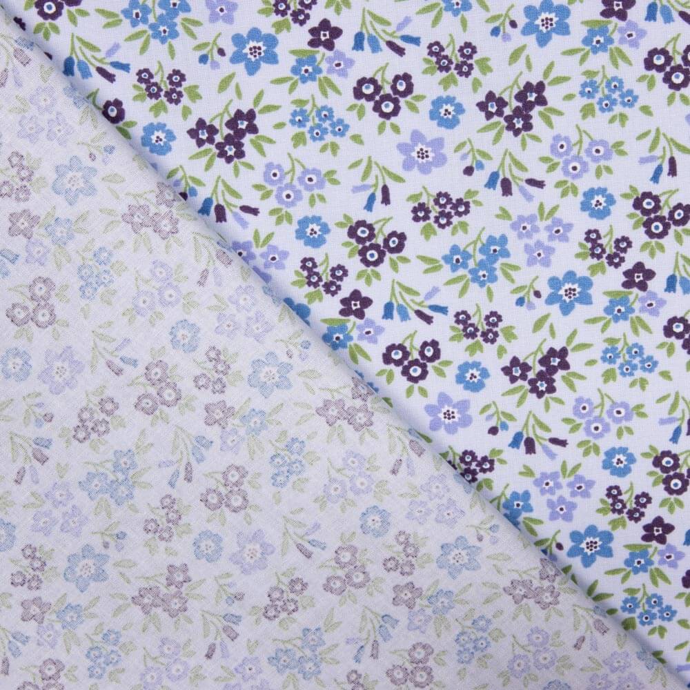 Popelín Algodón Flor Escarlata - Ribes y Casals