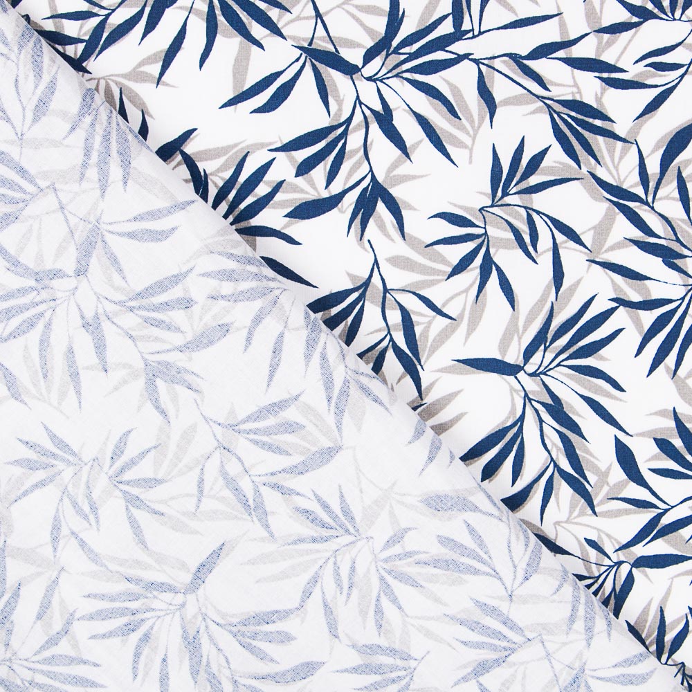 Sábana Estampada Tropical Azul - Ribes y Casals