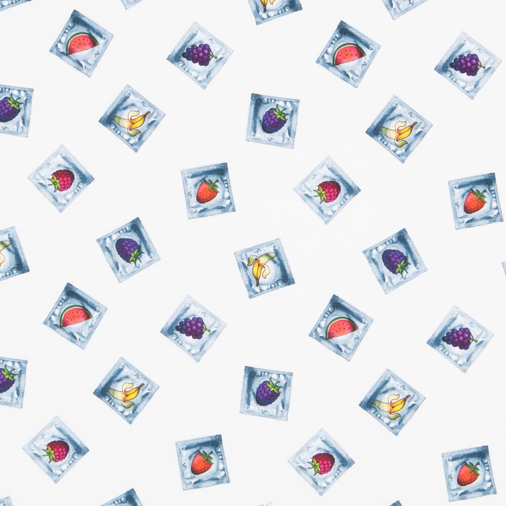 Popelín Condoms Blanco - Ribes y Casals