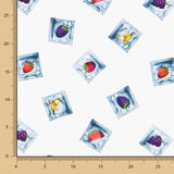 Retal Popelín Condoms Blanco 80x145cm - Ribes y Casals