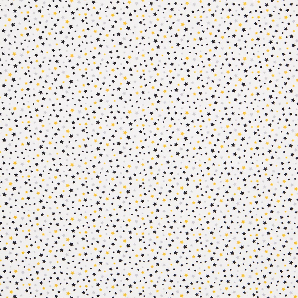 Algodón Multiestrellas Ocre - Ribes y Casals