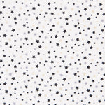 Algodón Multiestrellas Gris - Ribes y Casals