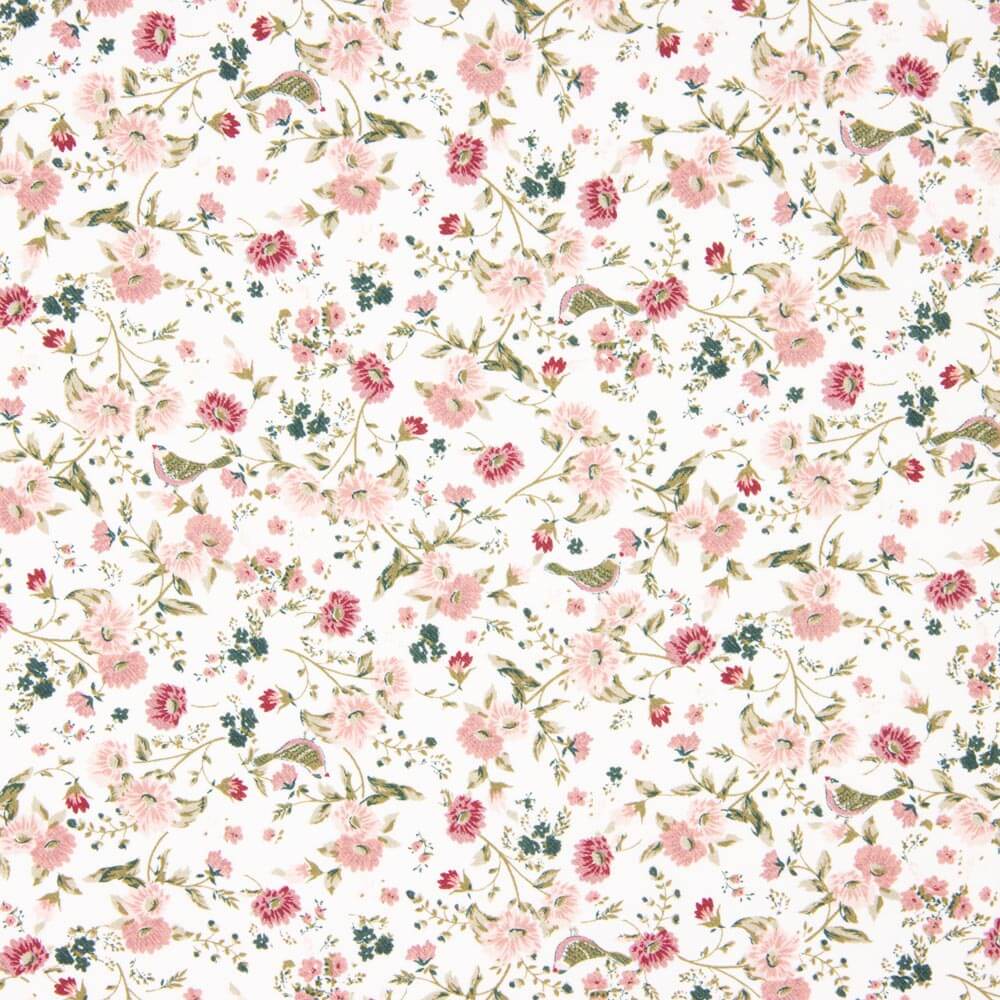 Viyela Algodón Flores Berta - Ribes y Casals