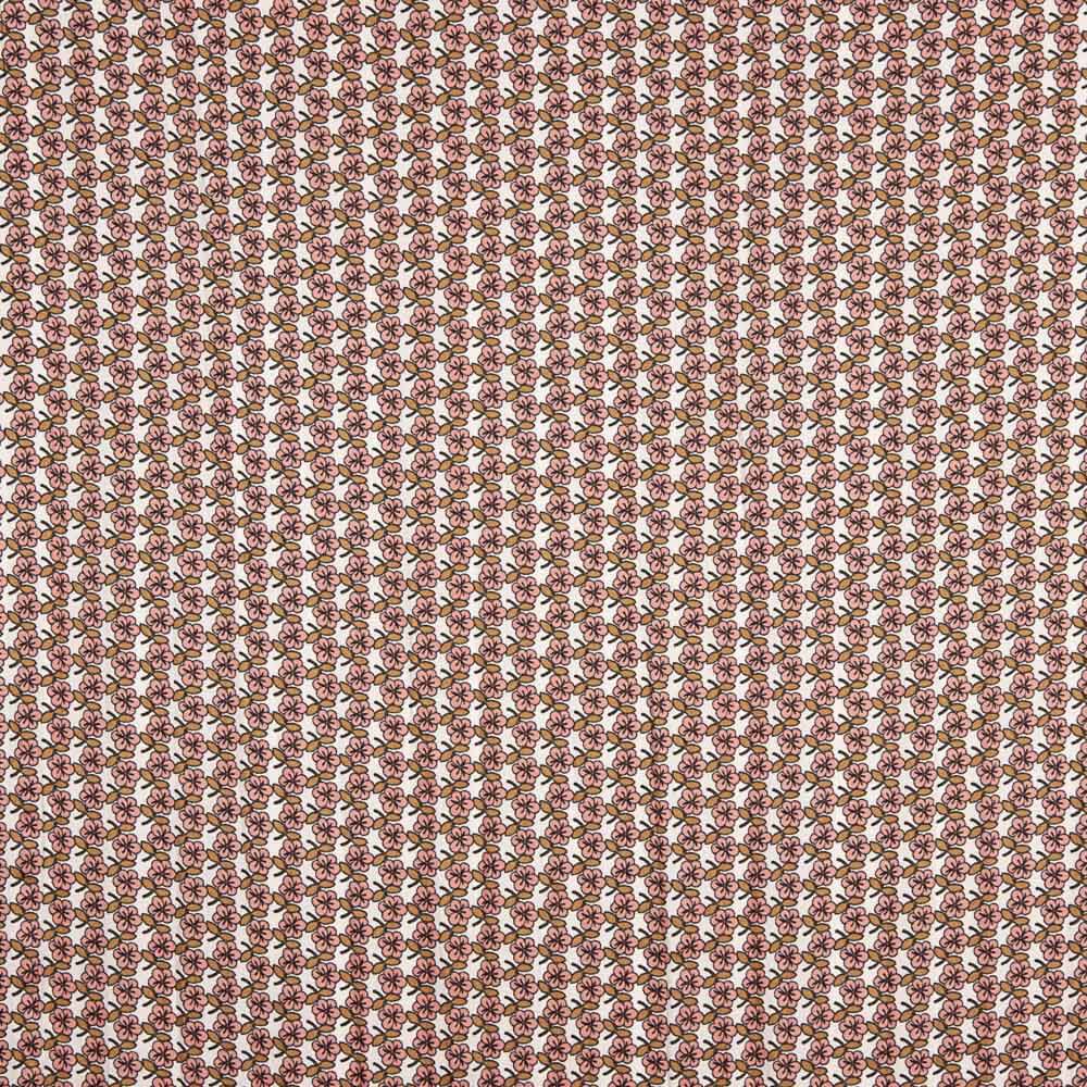 Satén Mate Flores Rosa Maquillaje - Ribes y Casals