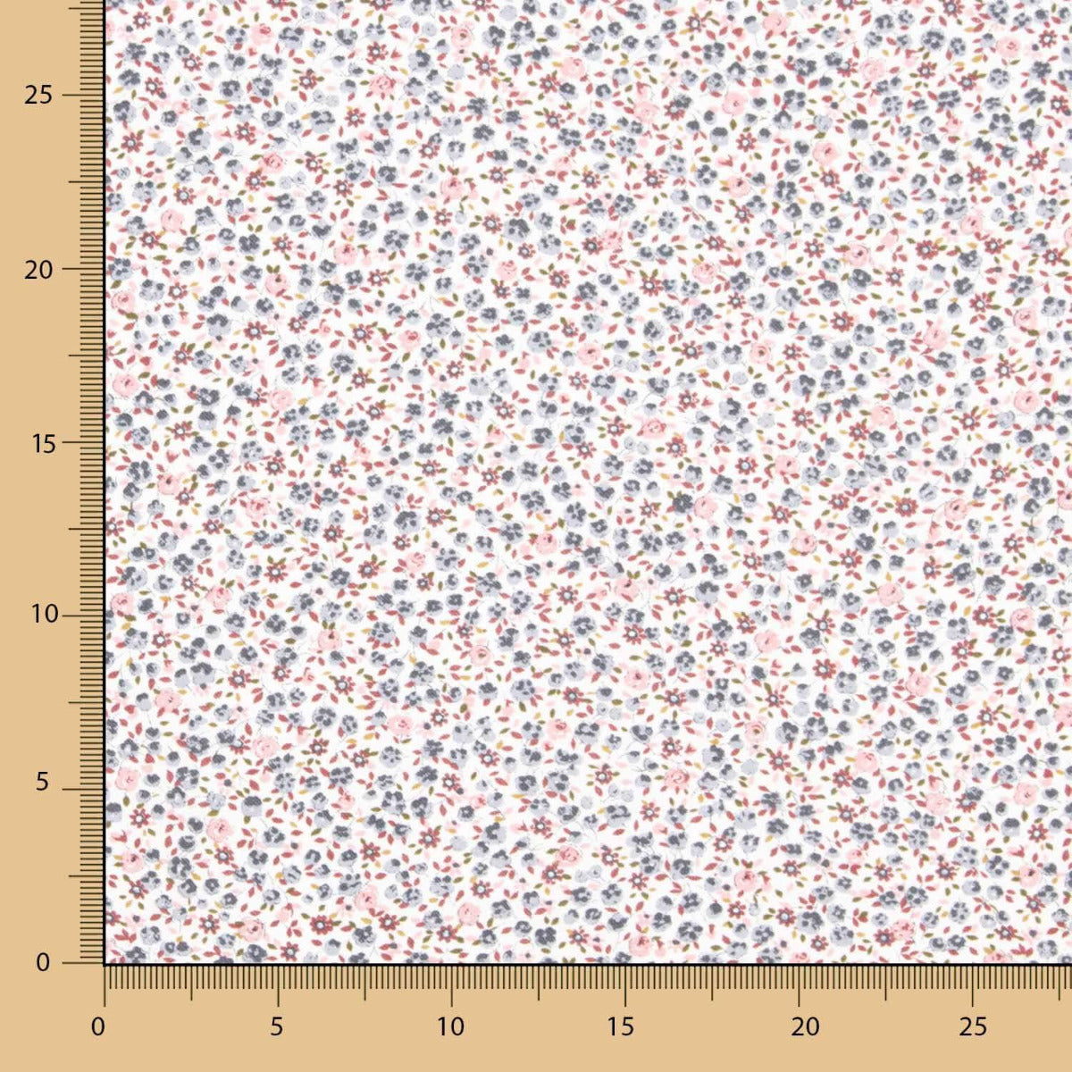 Viyela Algodón Flores Otoño - Ribes y Casals