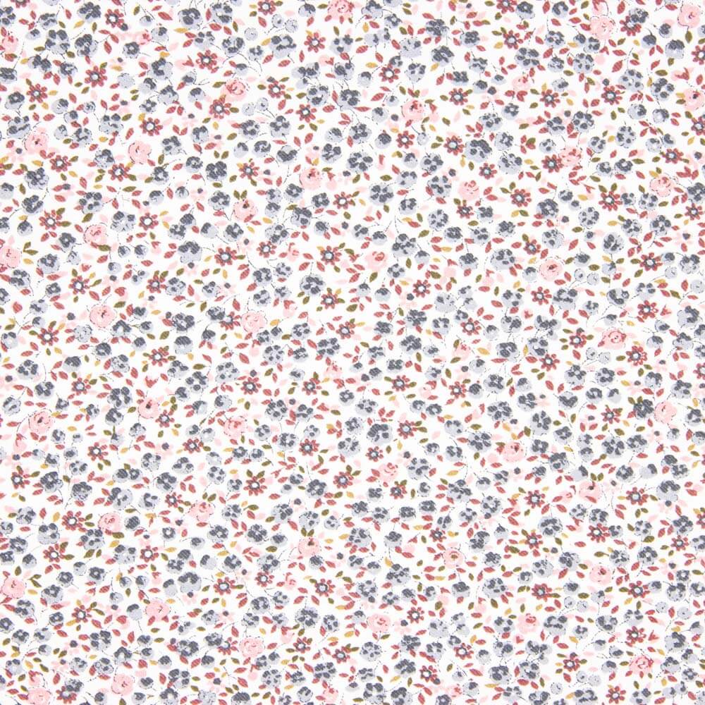 Viyela Algodón Flores Otoño - Ribes y Casals