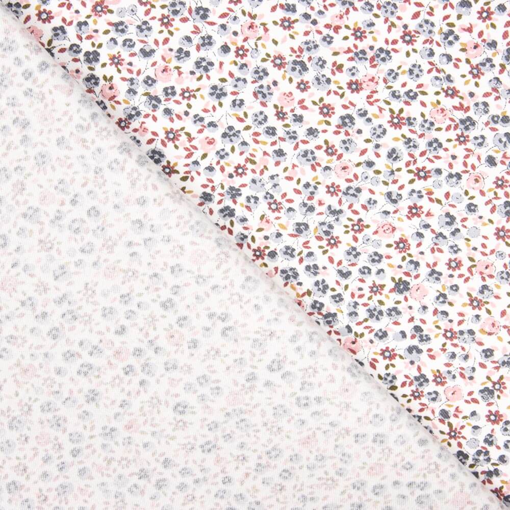 Viyela Algodón Flores Otoño - Ribes y Casals