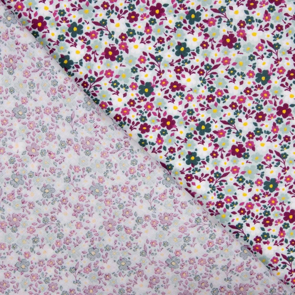 Popelín Algodón Flor Cristina - Ribes y Casals