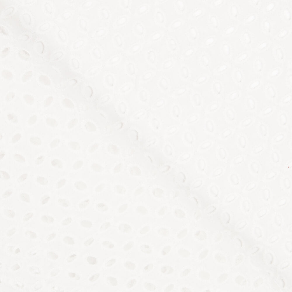 Tela Bordado Suizo Cruz Blanco Roto - Ribes y Casals