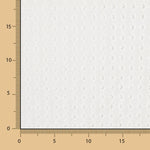 Tela Bordado Suizo Cuadro Blanco Roto - Ribes y Casals